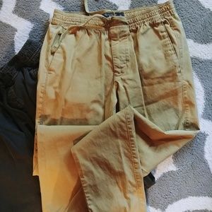 Abercrombie and Fitch XS joggers. 2 pair